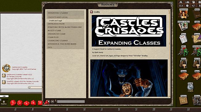 Fantasy Grounds - Expanding Classes (Castles & Crusades)