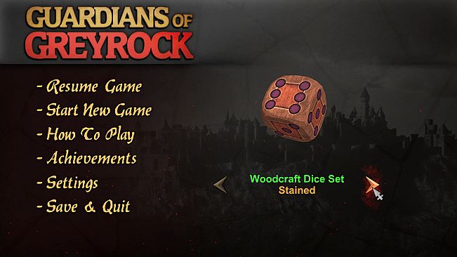 Guardians of Greyrock - Dice Pack: Woodcraft Set