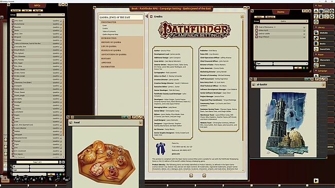 Fantasy Grounds - Pathfinder RPG - Campaign Setting: Qadira, Jewel of the East