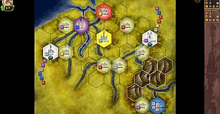 Steam: Rails to Riches - Belgium & Luxembourg Map