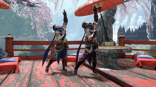 MONSTER HUNTER RISE - "Delightful Dance" gesture set