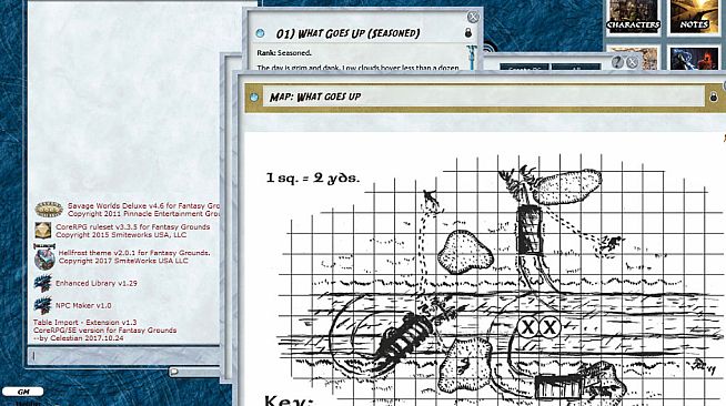 Fantasy Grounds - Hellfrost Encounters Book 1 (Savage Worlds)