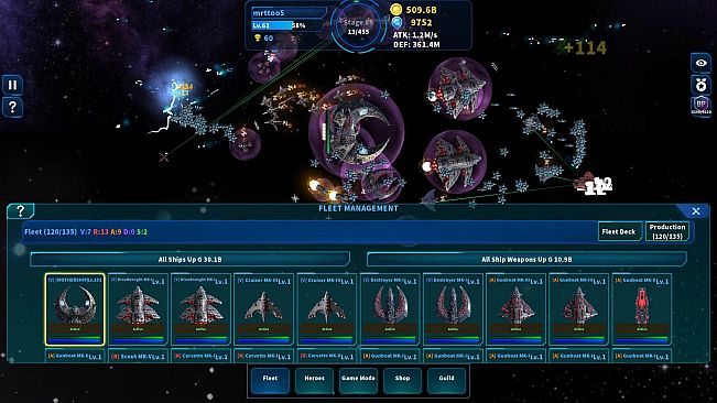 Idle Starfleet
