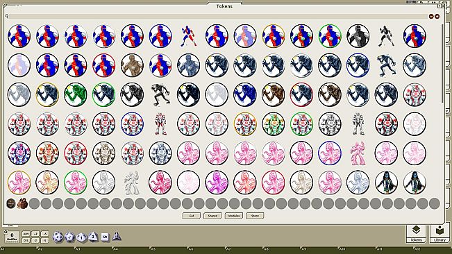 Fantasy Grounds - Supers, Volume 5 (Token Pack)