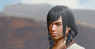 Monster Hunter Rise - "Braided" hairstyle
