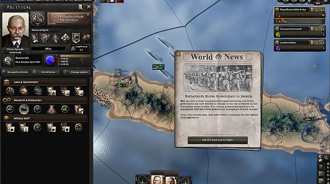 Expansion - Hearts of Iron IV: Man the Guns
