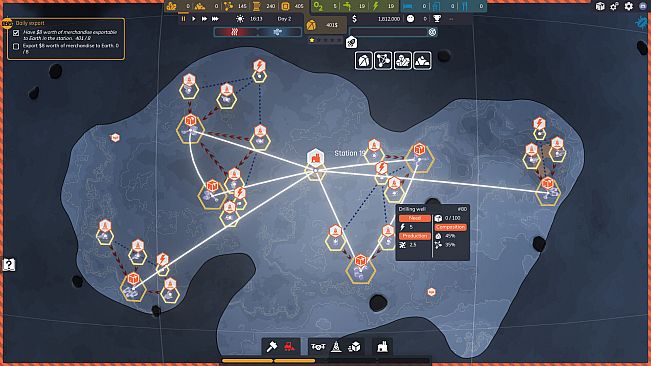 Space Drilling Station