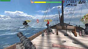 Pirates. Naval battle