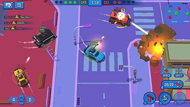 Rage of Car Force: Car Crashing Games