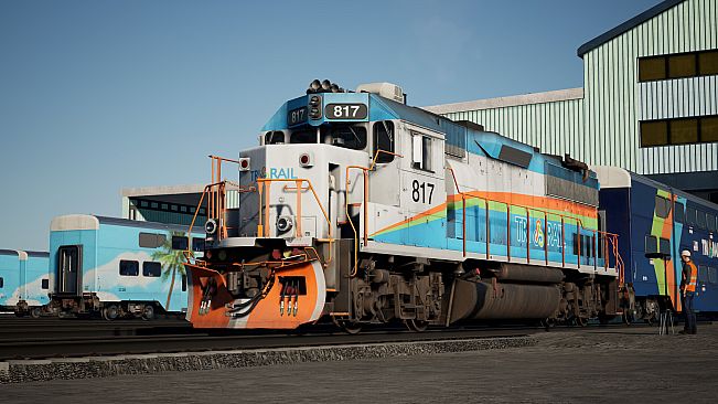 Train Sim World 7: Tri-Rail GP49H-3 Loco Add-On