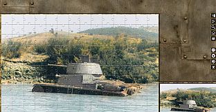 Pixel Puzzles WW2 Jigsaw - Pack: Italian Tanks