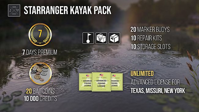 Fishing Planet: StarRanger Kayak Pack