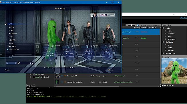 FINAL FANTASY XV WINDOWS EDITION MOD ORGANIZER