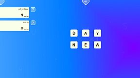 Mini Words - minimalist puzzle