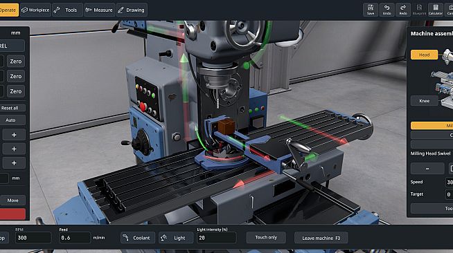 Milling Machine Simulator 2: Machine Shop