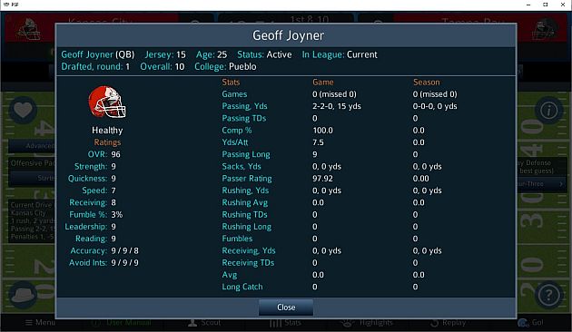 Pro Strategy Football 2022