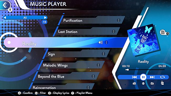 GUNVOLT RECORDS Cychronicle Song Pack 3 Lumen: ♪Last Station ♪Traces ♪Reality ♪Sign