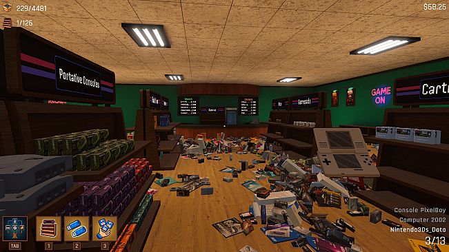 Retro Shop: Tidy Up the Video Game Store!