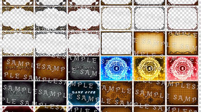 RPG Maker MZ - Krachware User Interface Material