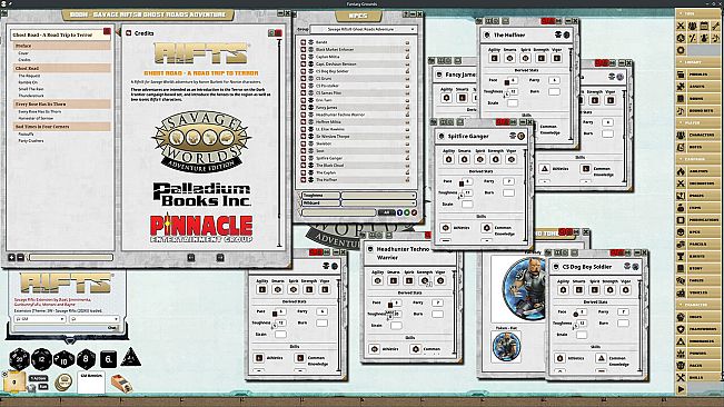 Fantasy Grounds - Savage Rifts(R): Ghost Roads Adventure