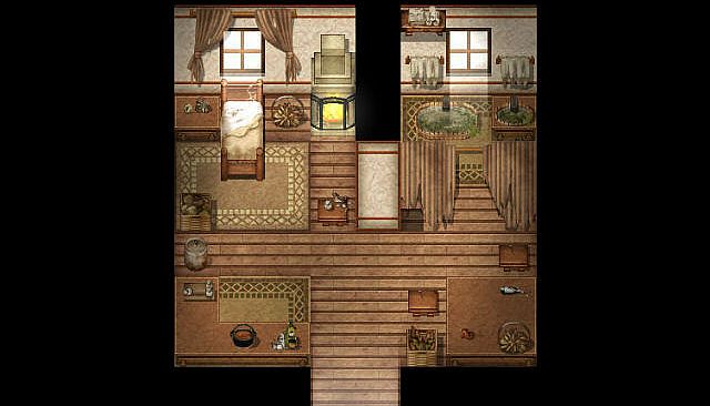 RPG Maker MZ - KR Snow Town Tileset