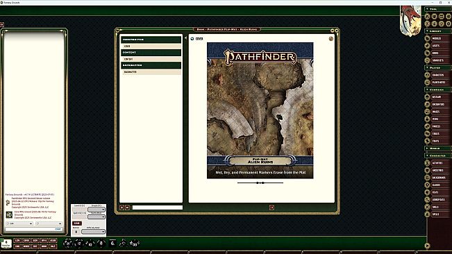 Fantasy Grounds - Pathfinder RPG - Flip-Mat: Alien Ruins
