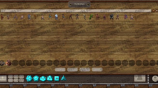 Fantasy Grounds - New Gods of Mankind - Anointed: Token Pack - Beasts of Naalrinnon Pack