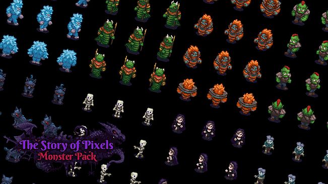 RPG Maker MV - The Story of Pixels - Monster Pack