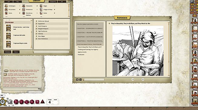 Fantasy Grounds - Tropicana Campaign Setting (Savage Worlds)