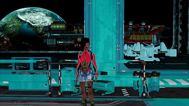 Cyberpunk women for Sci-fi builder