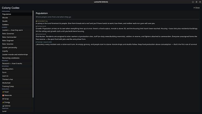 Latticefall: Zombie setting
