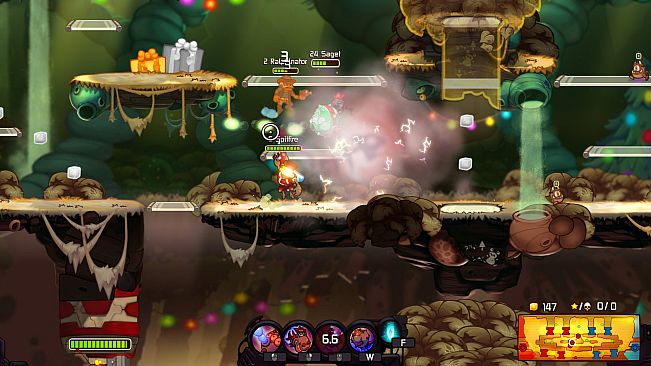 Awesomenauts - Cap'n Vinnie & Seadog Spike Skin