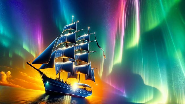 AI-VJ - Aurora 4k Visuals