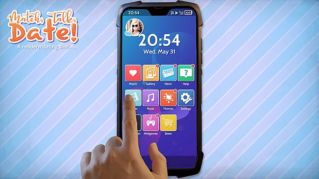 Match, Talk, Date! - A modern dating sim!