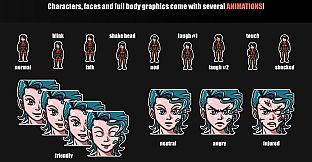 RPG Maker MZ - Rinobers Futuristic Characters