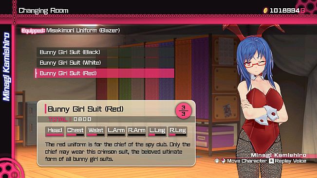 Bullet Girls Phantasia - Costume Set: Bunny Girl Suits