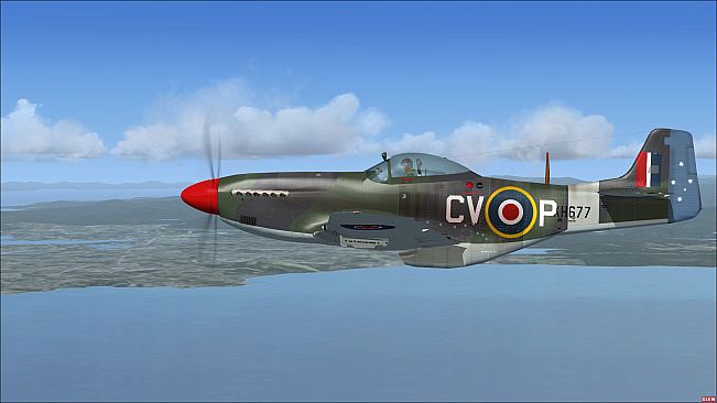 FSX Steam Edition: P-51D Mustang Add-On