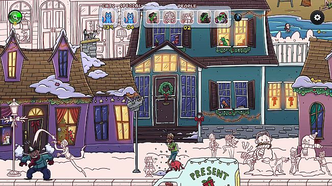 Hidden Cats in Christmas