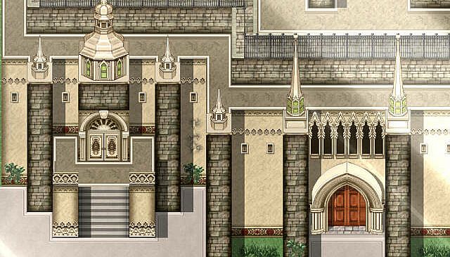 RPG Maker MV - KR Holy Saints Cathedral Tileset
