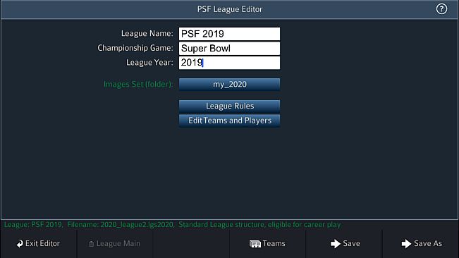 Pro Strategy Football 2020