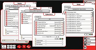 Fantasy Grounds - Cyberpunk Red Black Chrome