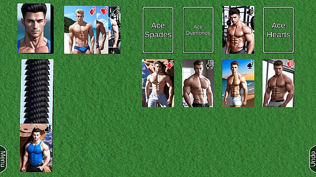 AI Solitaire - Handsome Heroes