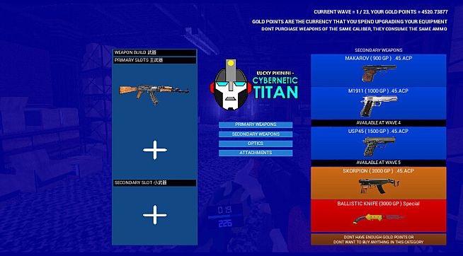 Lucky Pikinini - Cybernetic Titan