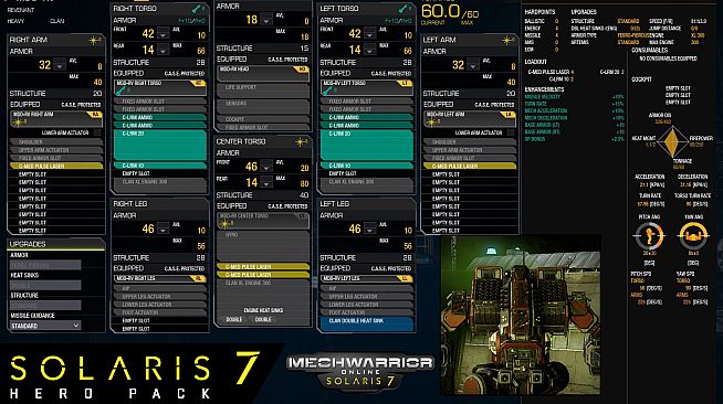 MechWarrior Online Solaris 7 Hero Pack