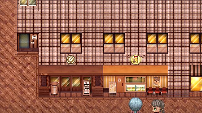 RPG Maker MZ - SERIALGAMES LivingGoodCity Tileset - Local Shops Set