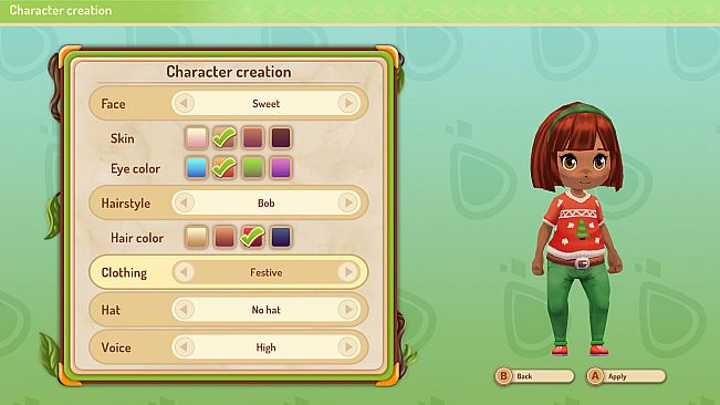 Sugardew Island - Christmas Costume