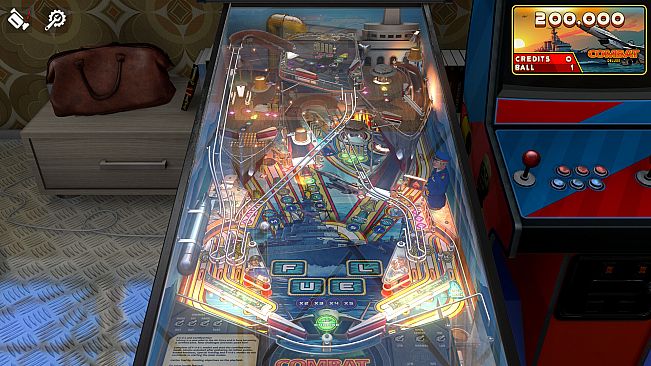 Zaccaria Pinball - Combat Deluxe Pinball Table