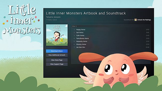 Little Inner Monsters - Artbook + Printable Cards + Soundtrack