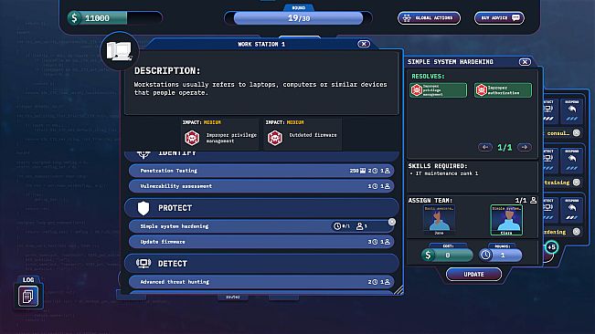 RxB - Cyber security management game