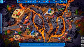 Emergency Crew Volcano Eruption